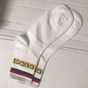 White brand new sports socks